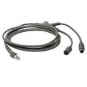 Zebra - Keyboard wedge cable - 2.1 m - for Symbol LS2208, LS3408-ER