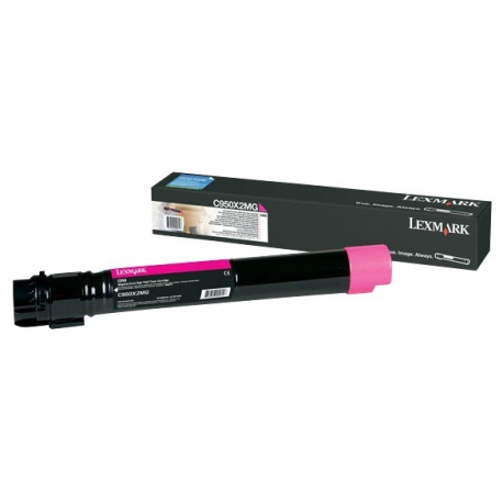 Lexmark - Extra High Yield - magenta - original - toner cartridge LCCP - for Lexmark C950DE, C950dte - 1