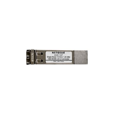 NETGEAR ProSafe AGM732F - SFP (mini-GBIC) transceiver module - GigE - 1000Base-LX - LC single-mode - up to 10 km - for NETGEAR GSM7224, M4300-28G-PoE+ - 1