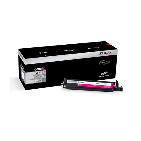 Lexmark 700D3 - Magenta - original - developer kit LCCP - for Lexmark C2132, CS310, CS317, CS417, CS517, CX317, CX410, CX417, CX510, CX517, XC2130 - 1