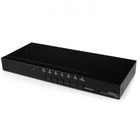 StarTech.com Multiple Video Input to HDMI Switcher - HDMI  /  VGA  /  Component (VS721MULTI) - Video / audio switch - desktop - for P / N: SVA12M2NEUA, SVA12M5NA - 6