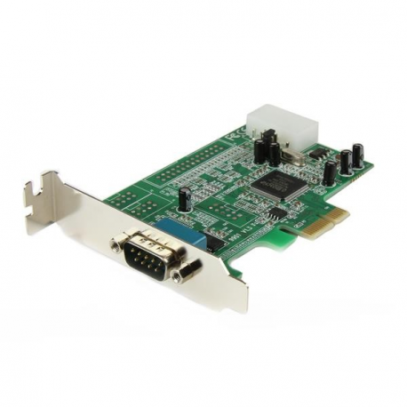 StarTech.com 1 Port Low Profile Native RS232 PCI Express Serial Card with 16550 UART (PEX1S553LP) - Serial adapter - PCIe low profile - RS-232 - 1
