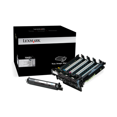 Lexmark 700Z1 - Black - original - printer imaging unit LCCP - for Lexmark C2132, CS310, CS317, CS417, CS517, CX317, CX410, CX417, CX510, CX517, XC2130 - 1