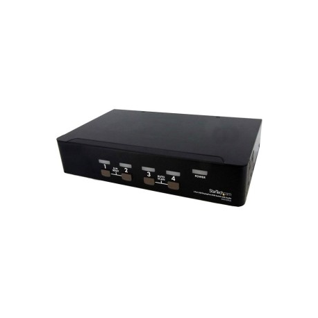 StarTech.com 4 Port DisplayPort KVM Switch w /  Audio - USB, Keyboard, Video, Mouse, Computer Switch Box for 2560x1600 DP Monitor (SV431DPUA) - KVM  /  audio  /  USB switch - 4 x KVM  /  audio  /  USB - 1 local user - desktop - for P / N: DP4N1USB6, IM12D1500P, SV431RACK, SVA12M2NEUA, SVA12M5NA - 4