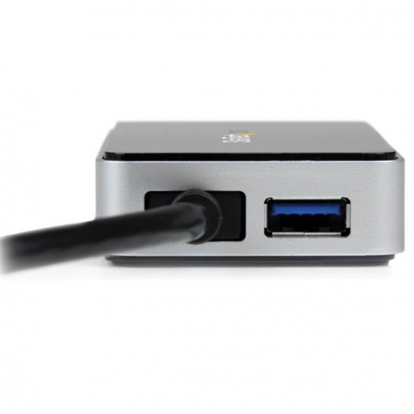 StarTech.com USB 3.0 to HDMI & DVI Adapter with 1x USB Port - External Video & Graphics Card Adapter - Dual Monitor Hub - Supports Windows (USB32HDEH) - Docking station - USB 3.0 - HDMI - TAA Compliant - for P / N: HDDVIMM3, HDMM12, HDMM15, HDMM1MP, HDMM2MP, HDMM3, HDMM3MP, HDMM50A, HDMM6, HDPMM50 - 4