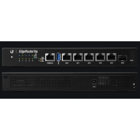 Ubiquiti EdgeRouter ER-6P - Router - GigE - 1