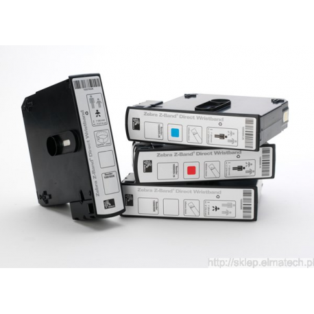 Zebra Z-Band Fun - Purple - 25.4 x 254 mm 2100 label(s) (6 roll(s) x 350) wristband labels - for Zebra GX420; GK Series GK420; G-Series GC420; GX Series GX420, GX430; LP 28XX; TLP 28XX - 2