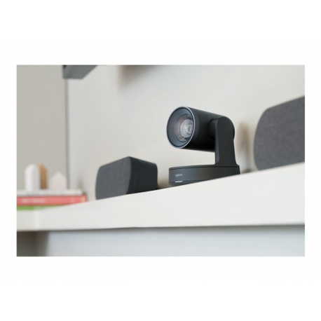 Logitech Rally - Conference camera - PTZ - colour - 3840 x 2160 - motorized - USB 3.0 - 4