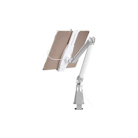 Neomounts by Newstar TABLET-D100 - Mounting kit - for tablet (full-motion) - silver - clamp mountable, desk-mountable - 0