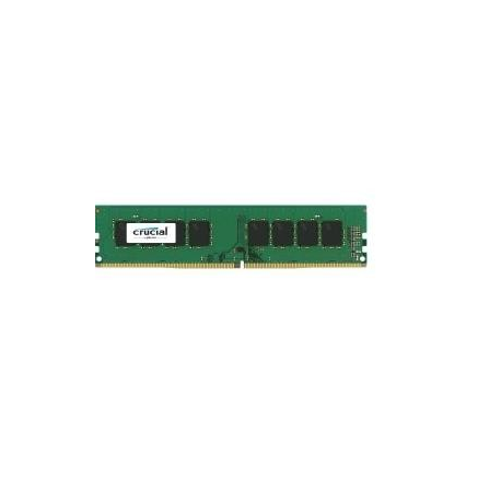 Crucial - DDR4 - module - 8 GB - DIMM 288-pin - 2400 MHz  /  PC4-19200 - CL17 - 1.2 V - unbuffered - non-ECC - 2
