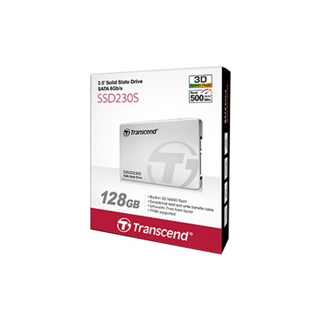 Transcend SSD230 - SSD - 128 GB - internal - 2.5" - SATA 6Gb / s - 2