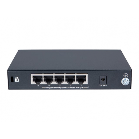 HPE OfficeConnect 1420 5G PoE+ - Switch - unmanaged - 5 x 10 / 100 / 1000 - desktop - PoE+ (32 W) - 3