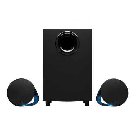 Logitech G560 - Speaker system - for PC - 2.1-channel - wireless - Bluetooth - USB - 120 Watt (Total) - 4