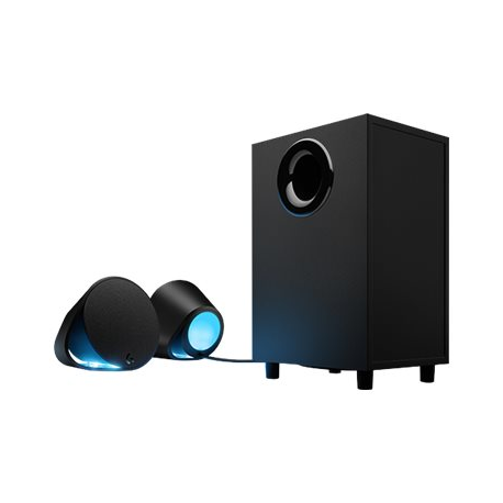 Logitech G560 - Speaker system - for PC - 2.1-channel - wireless - Bluetooth - USB - 120 Watt (Total) - 8