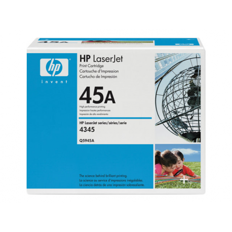 HP 45A - 10-pack - black - original - ink cartridge - for Deskjet 9300, 98XX, 99X; Officejet G55, g85, g95, k60, K80, R40, R60; Officejet Pro 11XX - 1