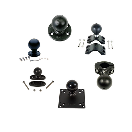 Honeywell - Mounting kit (Ram ball, round base, mounting arm, Ram mount, keyboard mount) - for vehicle mount computer docking station  /  keyboard - in-car - for Thor VM2 - 4