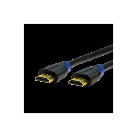 LogiLink High Speed with Ethernet - HDMI cable with Ethernet - HDMI male to HDMI male - 10 m - black - 4K support - 3