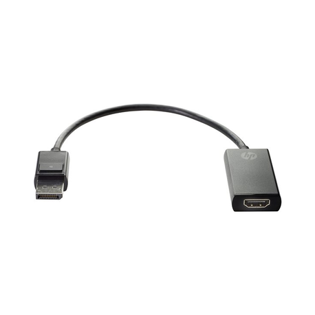 HP - Adapter - DisplayPort male to HDMI female - 4K support - for HP Z1 G9; Elite 600 G9, 800 G9, Mini Conference G9; ProOne 440 G9; Workstation Z2 G9 - 0