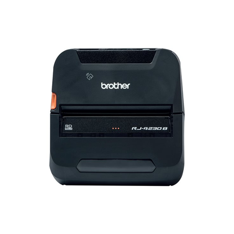 Brother RuggedJet RJ-4230B - Receipt printer - direct thermal - Roll (11.4 cm) - 203 x 203 dpi - up to 127 mm / sec - USB 2.0, Bluetooth 4.2 - 0