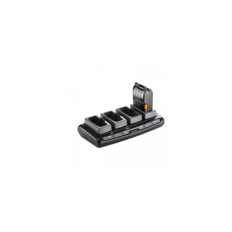 BIXOLON Quad Docking Cradle PQD-R210 - Printer charging stand - output connectors: 4 - for BIXOLON SPP-R200II, SPP-R200III - 0