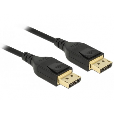 DeLOCK - DisplayPort cable - DisplayPort (M) to DisplayPort (M) - DisplayPort 1.4 - 2 m - 8K support - black - 0