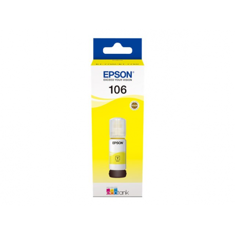 Epson 106 - 70 ml - yellow - original - ink tank - for EcoTank ET-7700, ET-7750, L7160, L7180; Expression Premium ET-7700, ET-7750 - 2