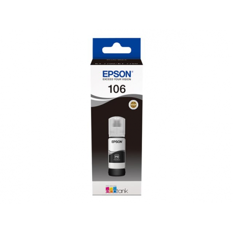 Epson 106 - 70 ml - photo black - original - black - ink tank - for EcoTank ET-7700, ET-7750, L7160, L7180; Expression Premium ET-7700, ET-7750 - 2