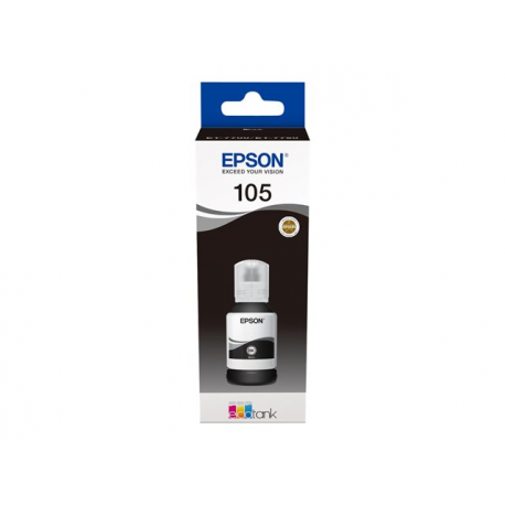 Epson 105 - 140 ml - black - original - ink tank - for EcoTank ET-7700, ET-7750, L7160, L7180; Expression Premium ET-7700, ET-7750 - 2