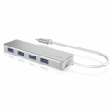IcyBox 4x Port USB 3.0 Hub, USB Type-C