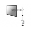 Neomounts by Newstar Select NM-D135 - Mounting kit - for LCD display (full-motion) - white - screen size: 10"-30" - clamp mountable, grommet, desk-mountable