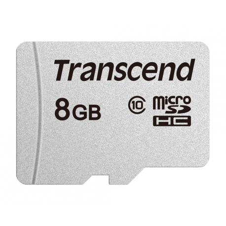 Transcend 300S - Flash memory card - 8 GB - Class 10 - SDHC - 0