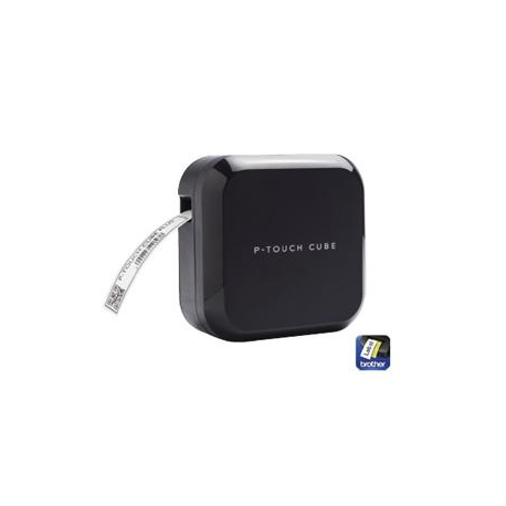 Brother P-Touch Cube Plus PT-P710BT - Label printer - thermal transfer - Roll (2.4 cm) - 180 x 360 dpi - up to 68 labels / min - USB 2.0, Bluetooth - cutter - 0