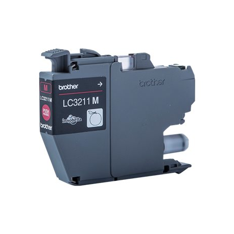 Brother LC-3211M - Magenta - original - ink cartridge - for Brother DCP-J572, DCP-J772, DCP-J774, MFC-J890, MFC-J895 - 0