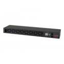 APC Metered Rack PDU AP7820B - Power distribution unit (rack-mountable) - AC 200 / 208 / 230 V - 2300 VA - Ethernet 10 / 100 - input: IEC 60320 C14 - output connectors: 8 (IEC 60320 C13) - 1U - 1.98 m cord - for P / N: SMTL1000RMI2UC, SMX1000C, SMX1500RM2UC, SMX1500RM2UCNC, SMX750C, SMX750CNC