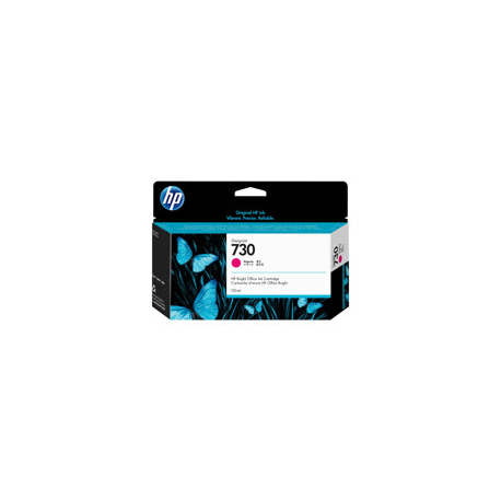 HP 730 - 130 ml - magenta - original - DesignJet - ink cartridge - for DesignJet SD Pro MFP, T1600, T1600dr, T1700, T1700dr, T2600, T2600dr - 0