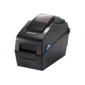 BIXOLON SLP-DX223 - Label printer - direct thermal - Roll (6 cm) - 300 dpi - up to 100 mm / sec - USB, LAN, serial - black