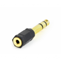 Cablexpert - Audio adaptor - stereo jack male to mini jack female - black