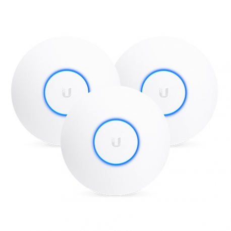 Ubiquiti UniFi nanoHD - Radio access point - Wi-Fi 5 - 2.4 GHz, 5 GHz - DC power (pack of 3) - 2
