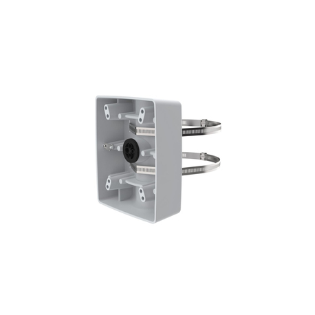 AXIS T91B57 - Pole mount kit - pole mountable - indoor, outdoor - white - for AXIS A9188-VE, T91G61, T91H61, T98A15-VE, T98A16-VE, T98A17-VE, T98A18-VE - 0