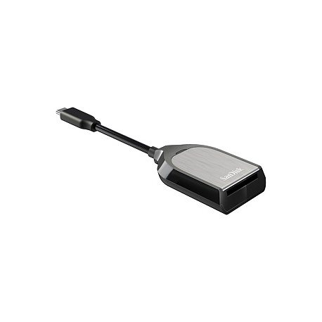 SanDisk Extreme PRO - Card reader (SD, SDHC UHS-I, SDXC UHS-I, SDHC UHS-II, SDHC UHS-II) - USB-C - 3