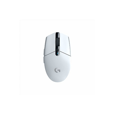 Logitech G G305 - Mouse - optical - 6 buttons - wireless - LIGHTSPEED - USB wireless receiver - white - 6