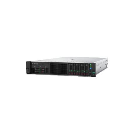 HPE ProLiant DL380 Gen10 Entry - Server - rack-mountable - 2U - 2-way - 1 x Xeon Bronze 3106 / 1.7 GHz - RAM 16 GB - SATA - hot-swap 2.5" bay(s) - no HDD - GigE - monitor: none - 2