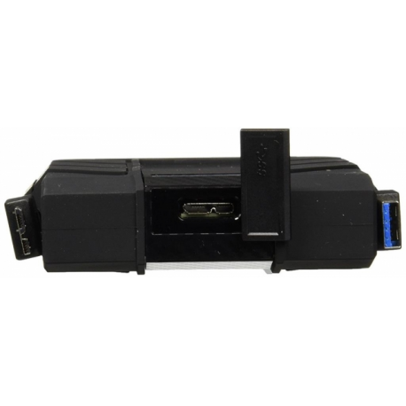 ADATA HD710P - Hard drive - 2 TB - external (portable) - 2.5" - USB 3.1 - black - 2