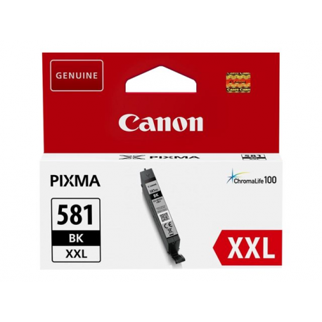 Canon CLI-581BK XXL - XXL size - black - original - ink tank - for PIXMA TS6251, TS6350, TS6351, TS705, TS8251, TS8252, TS8350, TS8352, TS9550, TS9551 - 1
