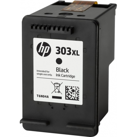 HP 303XL - 12 ml - High Yield - black - original - ink cartridge - for Envy Photo 62XX, Photo 71XX, Photo 78XX; Envy Inspire 72XX, 79XX; Tango - 0