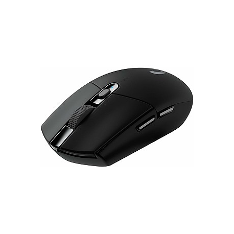 Logitech G G305 - Mouse - optical - 6 buttons - wireless - LIGHTSPEED - USB wireless receiver - black - 3