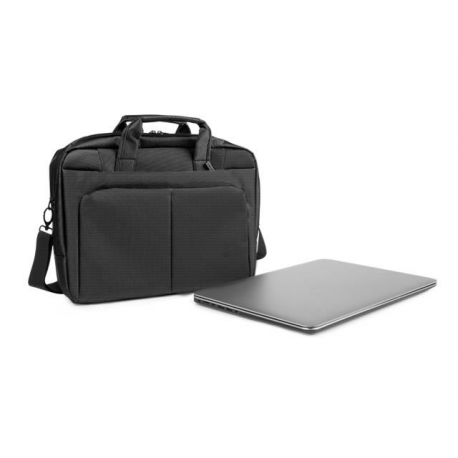 Natec Gazelle - Notebook carrying case - 15.6" - black - 0
