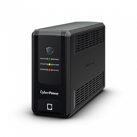 CyberPower UT Series UT850EG - UPS - AC 230 V - 425 Watt - 850 VA - 1-phase - USB - output connectors: 3 - black - 0