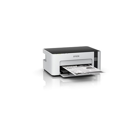 Epson EcoTank ET-M1100 - Printer - B / W - ink-jet - refillable - A4 / Legal - 1440 x 720 dpi - up to 15 ppm - capacity: 150 sheets - USB 2.0 - 0