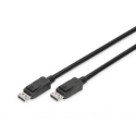 ASSMANN - DisplayPort cable - DisplayPort (M) to DisplayPort (M) - DisplayPort 1.4 - 1 m - 4K support, 8K support, 5K support - black